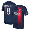 Original Fußballtrikot Paris Saint-Germain 2023-24 R.Sanches 18 Heimtrikot Für Herren